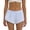 Light Blue, variant on Striped Boxer Shorts for Women Spring Summer Vacation Beach Bottoms Lounge Sleep Pajama Shorts Sleep Shorts