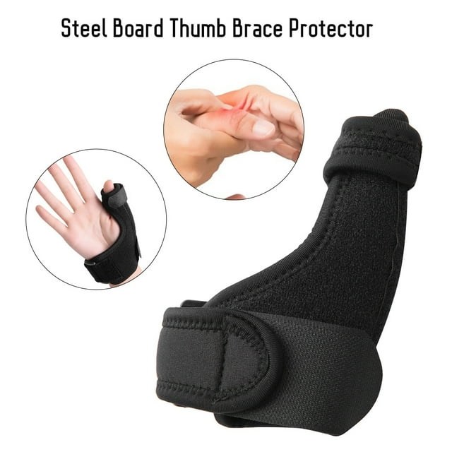 Protector estabilizador de dedos, férula para pulgar, férula ajustable para pulgar, férula para pulgar y muñeca, diseño revolucionario