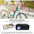 thumbnail image 3 of Core Innovations CJR600 150" LCD Home Theater Projector (Black), 3 of 11