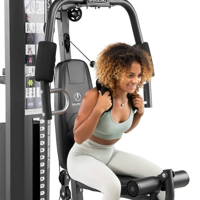 Marcy 150 lb home gym exercises sale