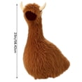 thumbnail image 3 of 23'' Porch Goose Outfit, Sheep Themed Costume for 23 Inch Lawn Goose Statue, Farmhouse Outdoor Yard Patio Garden Holiday Decor, 3 of 6