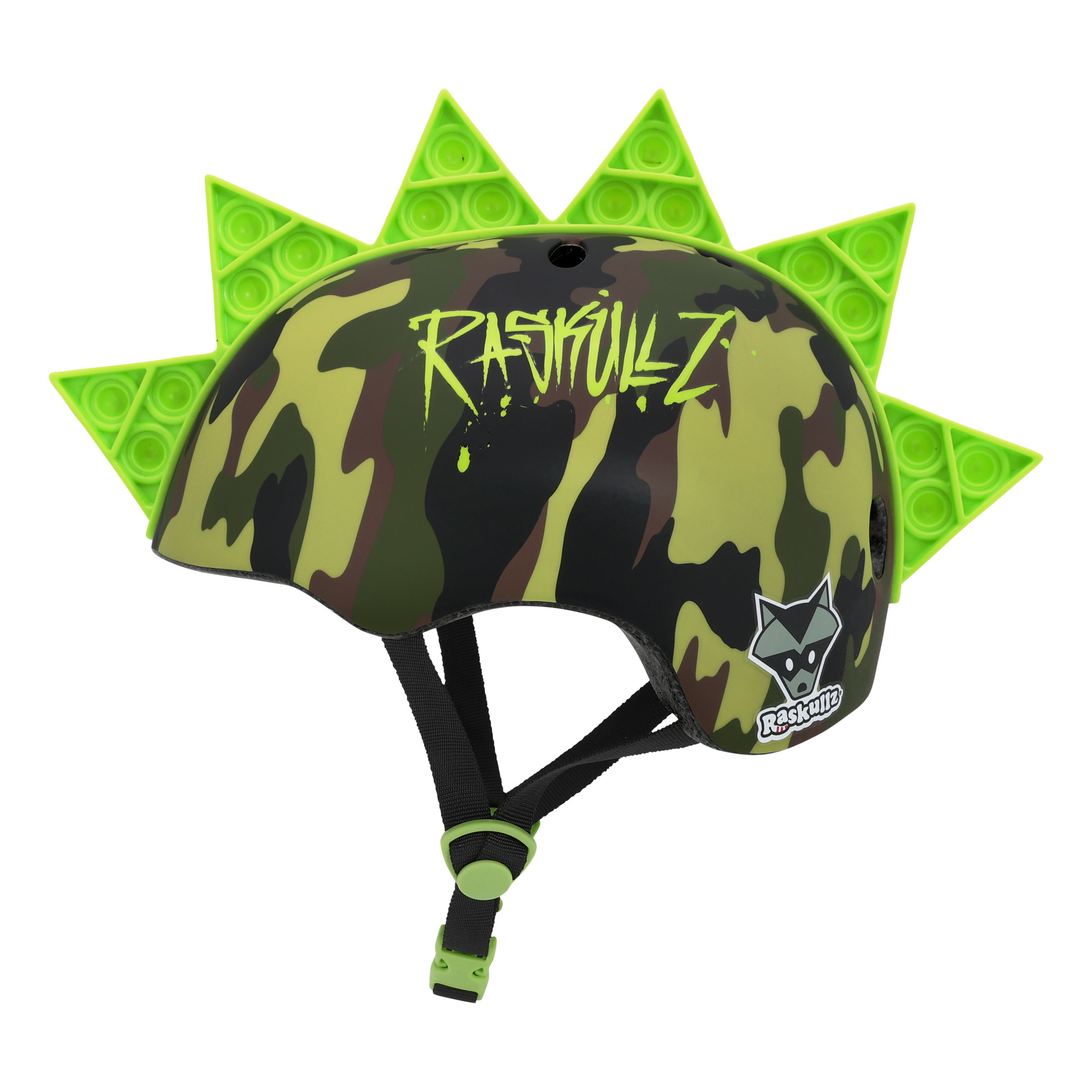 Raskullz Pop Camo Bike Helmet, Child 5+ (50-54cm)