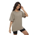 thumbnail image 3 of SiiMmcuzy Pack Oversized Tshirts for Women Short Sleeves Workout Tops | Loose Fit, Crew Neck, Baggy, Summer, Casual, Gym, Plus Size, Plain, Tops, Fashion, Clothes, 2026, 3 of 7