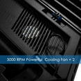 thumbnail image 4 of Ps4 / Ps4 Slim Vertical Stand With Built-In Fan, Dual Controller Charging Station, 14 Slots For Game Cases And 3-Port Usb Hub For All Your Ps4 / Ps4 Slim, 4 of 7