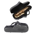 thumbnail image 3 of Alto Saxophone Case, Leather Handle Hard Shell Sax Storage Box Heavy Duty Latch  for Daily Outgoing, 3 of 7