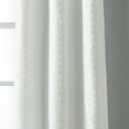 thumbnail image 3 of Lanco Rad Light Filtering Grommet, Set of 2 Curtain Panel Pair, Ivory, 2" Header Size, Light Filtering, 37 x 84", 100% Polyester, 3 of 4