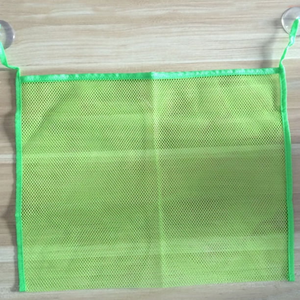 Organisateur Jouets Bain Bébé - Filet Rangement Maille Avec Ventouses Et Crochets Adhésifs