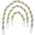 thumbnail image 1 of KAKOWELY Multi Cotton Rope Parrot Climb Toys for Home Use with Creative Design and Durable Quality 3Pcs,9.65"X0.79"X0.79", 1 of 4