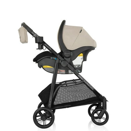 Evenflo Omni Signature Travel System with LiteMax Infant Car Seat, Coastal Coffee