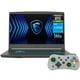 thumbnail image 1 of Laptop Gamer MSI Thin 15 NVIDIA GeForce RTX 3050 Intel Core i5 13420H 32GB RAM 512GB SSD 15.6" Windows 11 Home Teclado en Ingles + Control DXT, 1 of 5