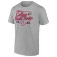 thumbnail image 2 of Men's Heather Gray Arizona Wildcats 2025 NCAA Baseball Men's College World Series Bullpen Ace T-Shirt, 2 of 4