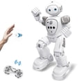 thumbnail image 1 of Jouets de Robot RC pour Enfants, Jouets de Robots Télécommandés avec Détection de Gestes, Robot Intelligent Rechargeable Programmable, Cadeau Jouet pour Garçons et Filles, 1 of 6