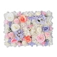 thumbnail image 5 of S SERENABLE Artificial Flower Panel Rose Backdrop Floral Decorative Valentines Day Decor Background for Wedding Stage Ceremony Wall Decor C, 5 of 8