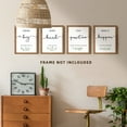 thumbnail image 5 of Office Decor Poster 11x14 Canvas Prints Unframed Set of 4, Wall Art Prints for Bedroom | Living Room | Classroom, Home Office Motivational Desk Decor, 5 of 7