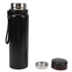 thumbnail image 3 of Taza de aislamiento de acero inoxidable, pantalla de temperatura, botella de agua aislada portátil de gran capacidad para el hogar, viajes, oficina, negro, 1000ml, 3 of 10