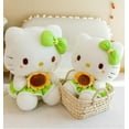 thumbnail image 3 of New Design Sunflower Hello KT Stuffed Animal Plush Doll Kawaii Sanrio Cartoon Peripheral Rag Children And Girlfriends Gift, 3 of 5