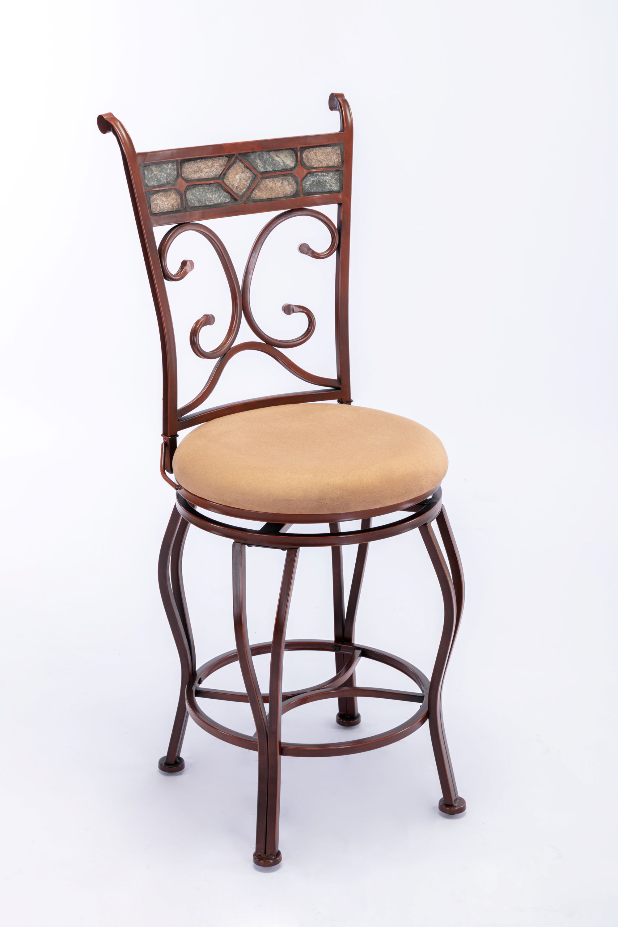 Boraam 80416 Beau 24 Inch Swivel Counter Stool