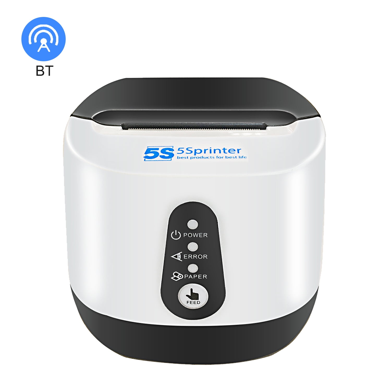 usb wireless receipt printer direct thermal desktop printer 58mm mini usb pos printer bill printer walmart com