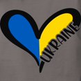 thumbnail image 3 of CafePress - Love Ukraine Heart T Shirt - Womens Comfort Colors® Shirt, 3 of 4