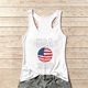 thumbnail image 1 of Women's Football Graphic Tank Tops, Women's Sleeveless Running Tank Top, Breathable Lightweight Sports Vest for Workout, Gym, Yoga, Training for Soccer Tournament 2026 White Size: M, 1 of 5