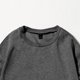 thumbnail image 4 of Gibobby Sudadera mujer Sudadera de vellón de manga larga con cuello redondo para(Gris oscuro,M), 4 of 5