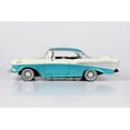thumbnail image 2 of 1957 Chevy Bel Air Lowrider, White/Turquoise - Motor Max 79029WLTQ - 1/24 Scale Diecast Car, 2 of 6