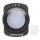 thumbnail image 1 of Streak Effect Action Camera Lens Filter HD Coated Slim Aluminum Alloy Frame Sport Camera Streak Effect HD Filter for Osmo Pocket 3 Streak Blue, 1 of 3