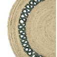thumbnail image 5 of Oussum Hand Woven Natural Jute Area Rug Round Indoor Home Décor Area Runner Online, 5 of 6