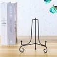 thumbnail image 6 of (2 pack)Iron Display Stand, Black Iron Easel Plate Display Photo Holder Stand, Cookbooks, 6 of 7