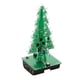 thumbnail image 1 of Gibobby LED aprendizaje colorido electrónico Flash DIY - Árbol 3D Kit Navidad Kit LED decoración del(Green), 1 of 5