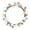 B, variant on 18 inch Easter Wreath with Pastel Eggs Artificial Easter Egg Wreath for Front Door Spring Door Wreath with Wild Flowers and Pastel Eggs Easter Decorations for Home