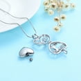 thumbnail image 4 of Heart with Tree of Life Hollow Cremation Pendant Small Urns For Ashes Keepsake Urn Necklace, 4 of 4