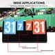thumbnail image 3 of Puntuación De Competición Deportiva De 4 Dígitos Para Tenis De Mesa, Baloncesto, Bádminton Moyic OD004176-00, 3 of 7