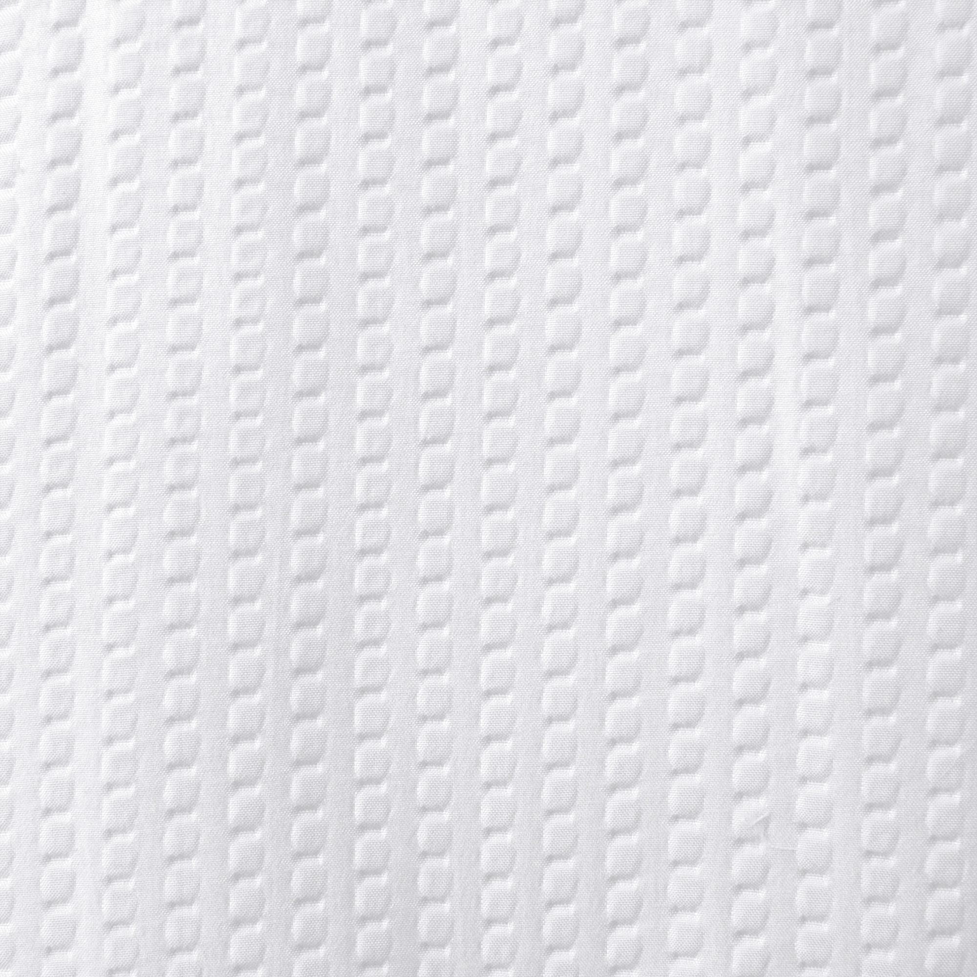 Mainstays Water Repellent Microfiber Fabric Shower Liner, White photo 5