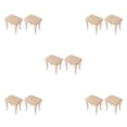 thumbnail image 1 of Toystoory Taburete de bar rectangular elástico, elegante y versátil, de 2 piezas, cubre el espacio con facilidad y fácil de limpiar, color Type2 NO2, 1 of 6