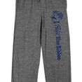 thumbnail image 2 of Pabst Blue Ribbon Logo Men's Heather Gray Sleep Pants-3XL, 2 of 3