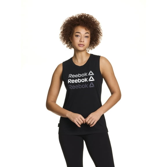 Reebok Women's and Women's Plus Graphic Tank Top, Sizes XS-4X