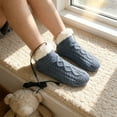 thumbnail image 5 of VMWMSSR Non- Heated Socks With Usb Detachable Heater For Men Women, Constant Temperature Thick Warm Electric Heated Socks For Winter Outdoor Activities(No Battery) Blue-12x28cm, 5 of 6