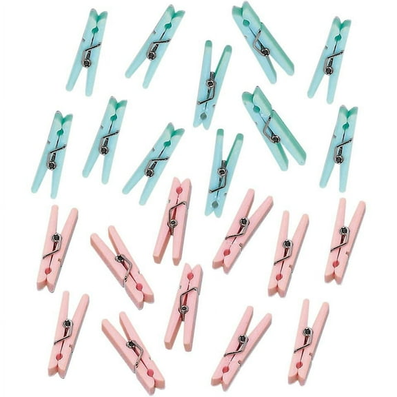 Baby Shower Clothespins Favor (24 Count) - Party Supplies