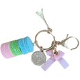 thumbnail image 4 of Macaron Eiffel Tower Keychain, Colorful Bowknot Bag Charm KeyChain, Cute Candy Pendant Key Chain for Handbag Purse Wallet Backpack Car Keyring for Women Girls, 4 of 5