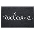 thumbnail image 1 of Tapis Rond en Soie Noire, Tapis de Bienvenue à la Maison, Tapis Rond en Soie Moderne Minimaliste, 1 of 8