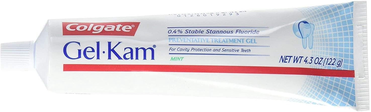 Gel-Kam Fluoride Preventive Treatment Gel Fruit and Berry Flavor 4.30 Ounce