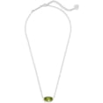thumbnail image 2 of Kendra Scott Elisa Necklace Silver Peridot, 2 of 4