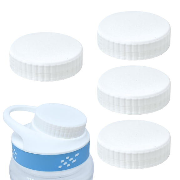 Hariumiu 2/4Pcs Keeper Caps Water Bottle Easy to Clean Silicone Replacement Lid Cap for Cirkul Non-Slip Textured Design Essential for Water Bottle