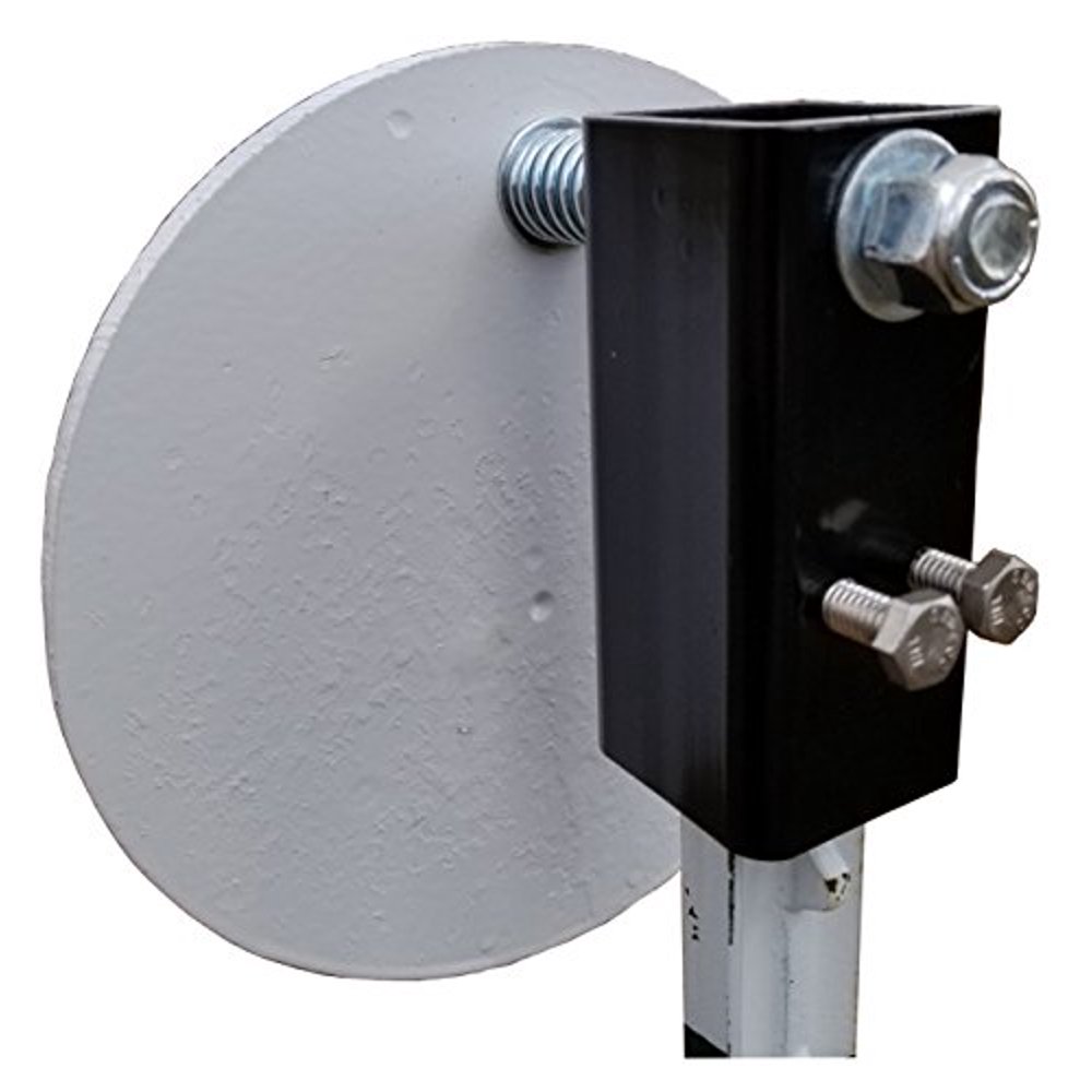 Steel Target Hanger, T Post AR500 / A36 Plate Mount