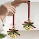 thumbnail image 5 of Xihbxyly Campanas Navideñas Colgantes, Diseño Festivo de Lazo Multicolor, Sonido de Tintineo Claro, Decoración Versátil para Árboles y Puertas, Decoración Navideña para El Hogar, Tamaño 23 X 11 Cm, J, 5 of 6