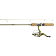 South Bend Micro Lite Ultra Light Spinning Two Piece Fishing Rod & Reel Combo, 5'
