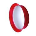 thumbnail image 4 of Espejo curvo de 28 cm para interiores, seguro y versátil, ideal para decorar esquinas nórdicas, cafeterías, garajes, entradas y dormitorios. rojo, 4 of 7