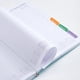 thumbnail image 4 of Cuaderno de notas con lista de tareas, 200 páginas, agenda manual portátil para papelería Rosa, 4 of 9