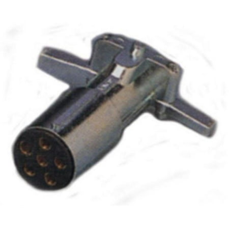Zinc Die - Cequent 54-60-003 (12) 6-Way Zinc Die Cast Connectors - Trailer End - Bagged